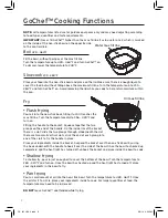 Предварительный просмотр 8 страницы JML GoChef 8 in 1 Instructions & User'S Manual