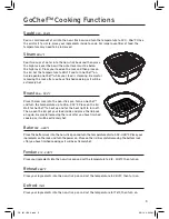 Preview for 9 page of JML GoChef 8 in 1 Instructions & User'S Manual