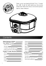 Preview for 2 page of JML GoChef MF-02 User Manual