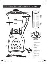 Предварительный просмотр 5 страницы JML GoChef Soup Maker & Blender User Manual