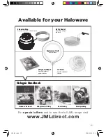 Предварительный просмотр 15 страницы JML HaloWave User Manual