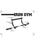 Предварительный просмотр 3 страницы JML Iron Gym User Manual