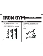 Preview for 8 page of JML Iron Gym User Manual