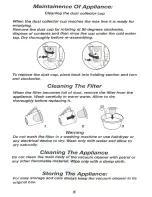 Preview for 6 page of JML Mega Vac Instructions Manual