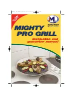 Preview for 1 page of JML Mighty Pro Grill Instructions And Guarantee