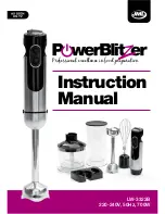 JML PowerBlitzer LW-3322B Instruction Manual предпросмотр