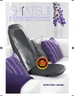 JML Shiatsu Deluxe Instruction Manual preview