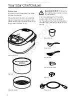 Preview for 6 page of JML STARCHEF DELUXE Instructions Manual