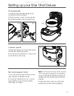 Preview for 9 page of JML STARCHEF DELUXE Instructions Manual