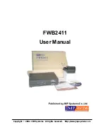 Предварительный просмотр 9 страницы JMP Systems FWB2411 User Manual