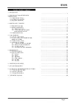 Preview for 4 page of JNC EWK EWB Maintenance Manual