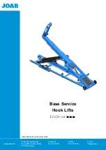 Joab EcoDrive Hook-Lift L Service Manual preview