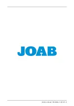 Preview for 2 page of Joab EcoDrive Operation And Maintenance Manual