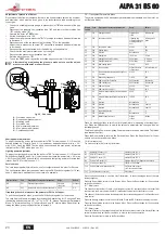 Предварительный просмотр 23 страницы Joannes ALPA 31 BS 60 Instructions For Use, Installation And Maintenance