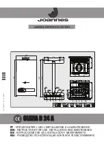 Предварительный просмотр 1 страницы Joannes CLIZIA D 24 A Instructions For Use, Installation & Maintenance