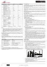 Предварительный просмотр 6 страницы Joannes CLIZIA D 24 A Instructions For Use, Installation & Maintenance