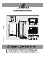 Joannes CLIZIA D LOW NOX 24 AS Instructions For Use, Installation And Maintenance preview