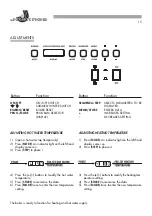 Предварительный просмотр 15 страницы Joannes EPOCA 24-29 NS User Manual