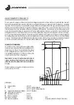 Предварительный просмотр 9 страницы Joannes EPOCA 25-29 NS Installation And Maintenance Manual