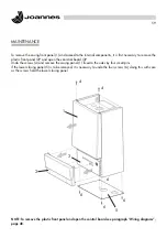 Предварительный просмотр 59 страницы Joannes EPOCA 25-29 NS Installation And Maintenance Manual