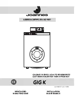 Joannes GIG K 200 Installation & Maintenance preview