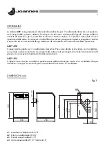 Предварительный просмотр 5 страницы Joannes LADY 30 R Installation And Maintenance Manual