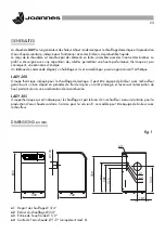 Предварительный просмотр 23 страницы Joannes LADY 30 R Installation And Maintenance Manual