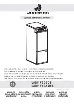 Joannes LADY F 30-90 B Installation And Maintenance Manual предпросмотр