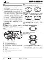 Предварительный просмотр 18 страницы Joannes VENUS BA MS 24- 34 Instructions For Use, Installation And Maintenance