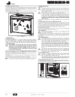 Предварительный просмотр 20 страницы Joannes VENUS BA MS 24- 34 Instructions For Use, Installation And Maintenance