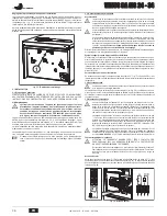 Предварительный просмотр 36 страницы Joannes VENUS BA MS 24- 34 Instructions For Use, Installation And Maintenance