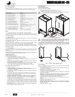 Предварительный просмотр 58 страницы Joannes VENUS BA MS 24- 34 Instructions For Use, Installation And Maintenance