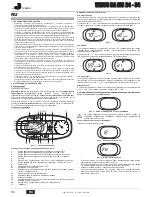 Предварительный просмотр 66 страницы Joannes VENUS BA MS 24- 34 Instructions For Use, Installation And Maintenance