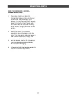 Preview for 20 page of jobmate 054-1200-0 Owner'S Manual