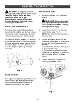 Предварительный просмотр 10 страницы jobmate 054-8201-6 Owner'S Manual