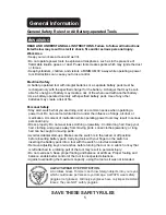 Preview for 5 page of jobmate 060-2280-6 Manual