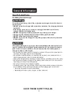 Preview for 8 page of jobmate 060-2280-6 Manual