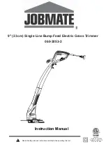 Preview for 1 page of jobmate 060-3053-2 Instruction Manual