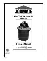 Предварительный просмотр 1 страницы jobmate 54-0011-6 Owner'S Manual