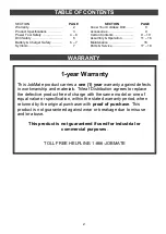 Preview for 2 page of jobmate 54-2893-4 Owner'S Manual