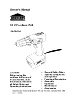 Preview for 1 page of jobmate 54-2902-4 Owner'S Manual