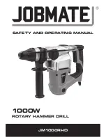 jobmate JM1000RHD Safety And Operating Manual preview