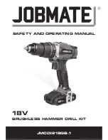 jobmate JMCDI218GB.1 Safety And Operating Manual preview