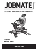 jobmate JMCMS18G Safety And Operating Manual preview