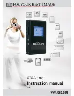 JOBO GIGA ONE Instruction Manual предпросмотр