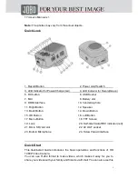 Preview for 5 page of JOBO HD 1080P Operation Manual