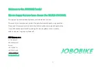 Предварительный просмотр 2 страницы JOBO JOBOBIKE Bruno Owner'S Manual