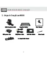 Preview for 4 page of JOBO SNAPSCAN 9000 User Manual