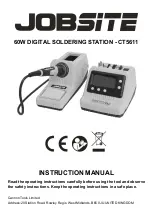 Jobsite CT5611 Instruction Manual preview