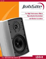 Jobsite LSO-8 Datasheet предпросмотр